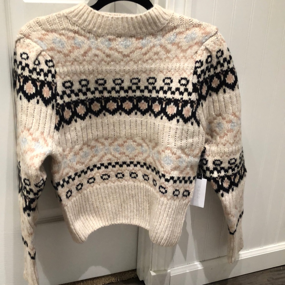 NWT Nordic type sweater